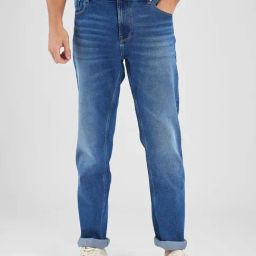 Spykar Blue Comfort Fit Jeans-picture-6