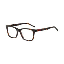 HUGO Brown Rectangular Eye Frames for Men-image-5