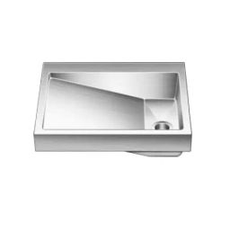 Nirali BG Wash Basin 510x410 mm (20x16 inch) Satin Finish Stainless Steel, Domita Small-image-97