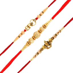 POORAK 6-Pcs Assorted Rakhi Greeting Card & Roli Chawal-image-68