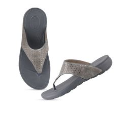 WELCOME Women Embellished Open Toe Flats-51