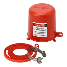BRADY PLG VALVE/DRINKING FOUNTAIN LCKOUT/4.71", 113233-24