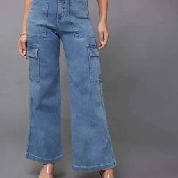 Miss Chase Blue Plain Jeans-picture-46