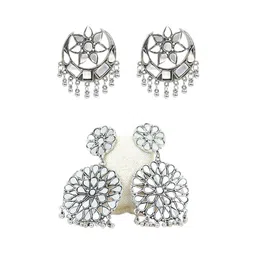FIMBUL Classic Jhumkas Earrings-image-67