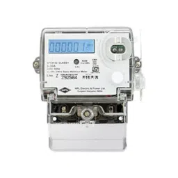 HPL Single Phase Static Energy Meter 10-60 Amp Class 1.0 Accuracy with LCD Display, SPPB1510000002OC00-26