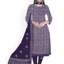 Farooq Dyeing Floral Batik Dyed Pure Cotton Unstitched Dress Material-image-79