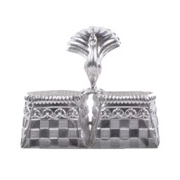 Joyalukkas 92.5 Sterling Silver Haldi Kumkum Holder - 53.17 gm-image-52