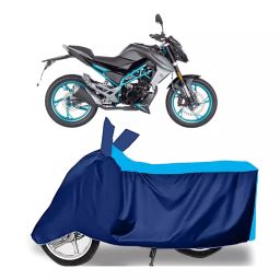 Auto Pearl Two Wheeler Cover for CFMoto 150NK BS6 - Cyan, Blue-image-4