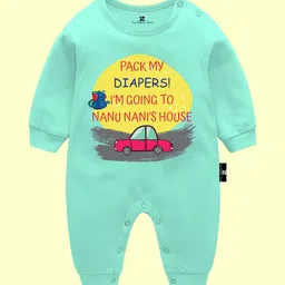 The Peppy Tend Infants Printed Cotton Bodysuit-image-99