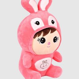 Deal India Child Bunny Stuffed Toy Pink - Height 25 cm-image-35