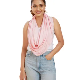 Mom for sure by Ketki Dalal Solid Canopy  Styled Nursing Cape - Pink-picture-1