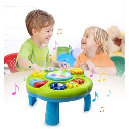 Sanjary Musical Toy Play Table with Lighting and Sound for kids - Color May Vary-28