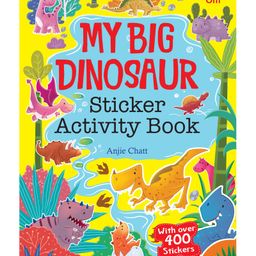 Activity book: My Big Dinosaurs Sticker Activity Book - Sticker Book With 400 Stickers, English-11
