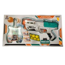 AKN TOYS 2 in 1 Magic Gun with Soft Ball Bullet Guns & Darts - Pack of 1 ( Color and Design May Vary )-0