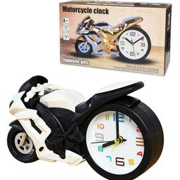FunBlast Motorcycle Theme Table Alarm Clock Pack of 1 Multicolor-27