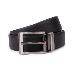 WROGN Men Printed Leather Tang Reversible Belt-image-1