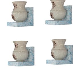 SOMIL Brown Glass Cylinder Printed Wall Lamps-image-75