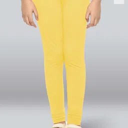 LYRA Girls Pack Of 2 Cotton Ankle-Length Leggings-image-21