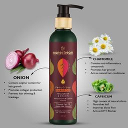 Manestream Set Of 2 Fenugrow Ayurvedic Shampoo & Conditioner - 250Ml Each image 3