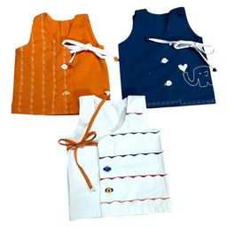 BAESD Infants Kids Pack Of 3 Cotton Muslin Jhablas AJHOJ30002-29