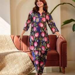 DIMPLE DESIGN STUDIO Jiya Cotton Co-Ord Set-picture-8