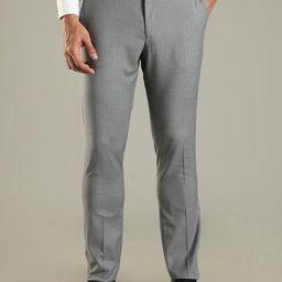 Tommy Hilfiger Men Checked Slim Fit Formal Trouser-picture-12
