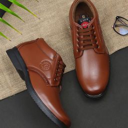 Field Care Men Lace-Up Synthetic Leather Derbys-22