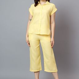 BEACH & HILL Collared Button Down Shirt & Trouser Co-Ord Set-picture-35