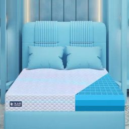 The Sleep Company SmartGrid King Size Bed Back Pain Relief Orthopedic SnowTec Mattress - 6 inches-image-55