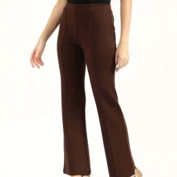 United Colors of Benetton Brown Casual Trouser-image-100