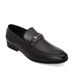 Giorgio Men's Jet Black Formal Loafers-image-33