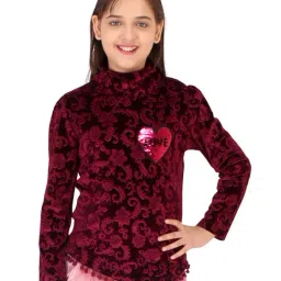 Cutecumber Kids Plum Applique Top-image-17