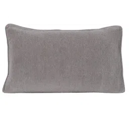 Maspar Colorart Charlotte Solid Grey Cotton Blend Pillow Covers - Set of 2-image-69