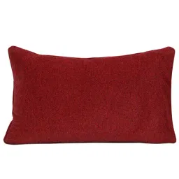 Maspar Colorart Charlotte Solid Red Cotton Blend Pillow Covers - Set of 2-image-26