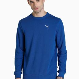 Puma Essentials Blue Full Sleeves Sweatshirt-picture-25
