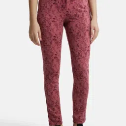 Jockey Pink Cotton Printed Sports Track Pants-image-43