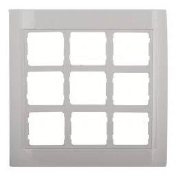 GreatWhite F-Wood Modular Plates 18 Module Vertical in White Color and Plastic Body, 20518-FWH-V (Pack of 5)-picture-40