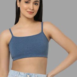 AROUSY Blue Cotton Beginner's Bra-picture-20