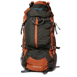 F Gear Hunter 75 Ltrs Grey & Orange Color Block Large Backpack image 1