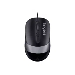 FINGERS SuperHit Black Wired Optical Mouse-34
