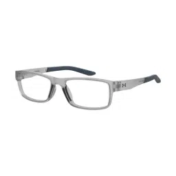 UNDER ARMOUR Grey Rectangular Eye Frames for Men-image-1