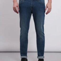 Lee Bruce Blue Skinny Fit Lightly Washed Jeans-picture-39