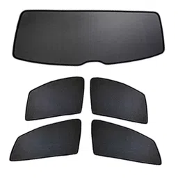 Auto Pearl Dicky Cotton Plug-in Half Sun Shades Z Black Compatible For Maruti Suzuki Swift Dzire Type 2, HalfCurtainDicky_SwiftDzireType2 (Set of 4)-20