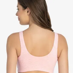 Amante Grey & Pink Textured Full Coverage Full Coverage Bra (Pack Of 2) image 3