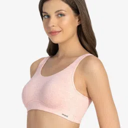 Amante Grey & Pink Textured Full Coverage Full Coverage Bra (Pack Of 2) image 4