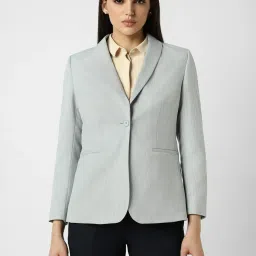 Van Heusen Grey Regular Fit Blazer image 1