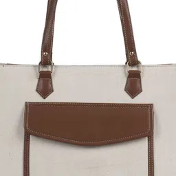 MINI WESST Go Socials Canvas Structured Shoulder Bag image 5