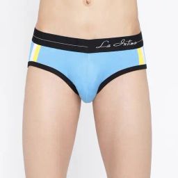 La Intimo Blue Comfort Fit Briefs-image-58