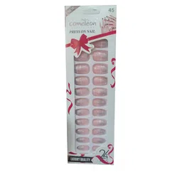 Cameleon Press On Nails With Filer & Glue - Tab 45 - 24 Pieces-image-94