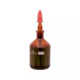 Supertek 250 ml Amber Dropping Bottle Kit With Rubber Teat, Dropping Pipette Ground Into Bottle Neck, 12.120.0250 image 3